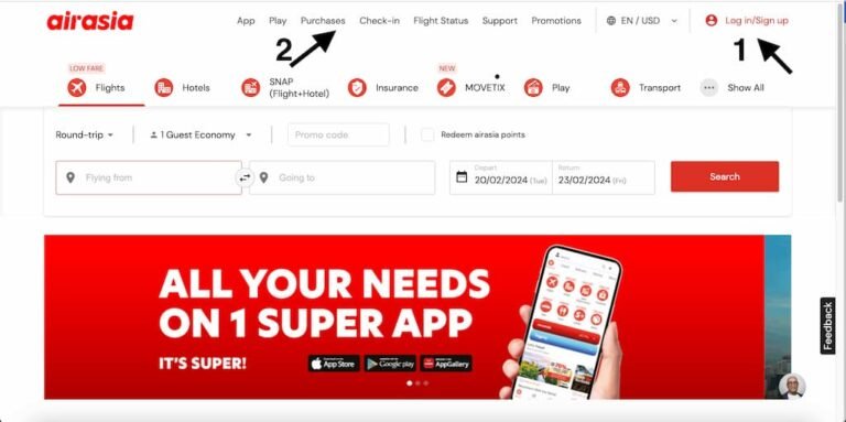 How to manage AirAsia booking in 2025 – Void Traveller
