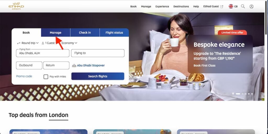manage-etihad-booking