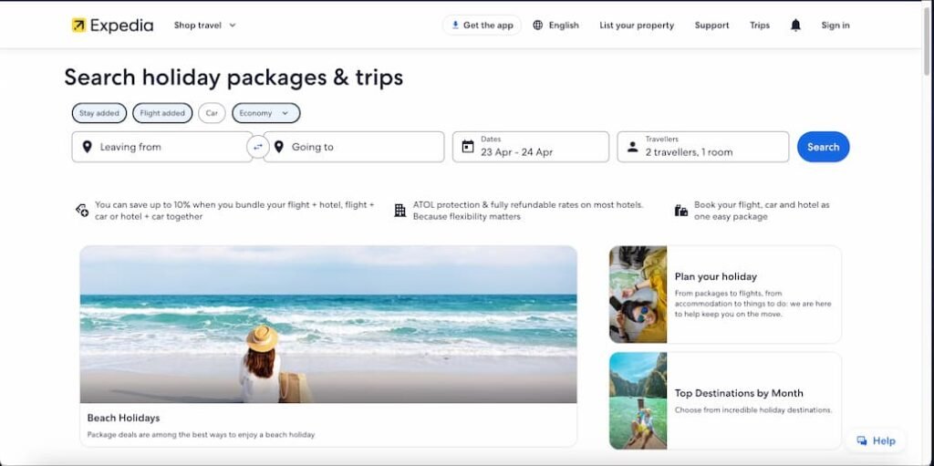 expedia-holiday-packages