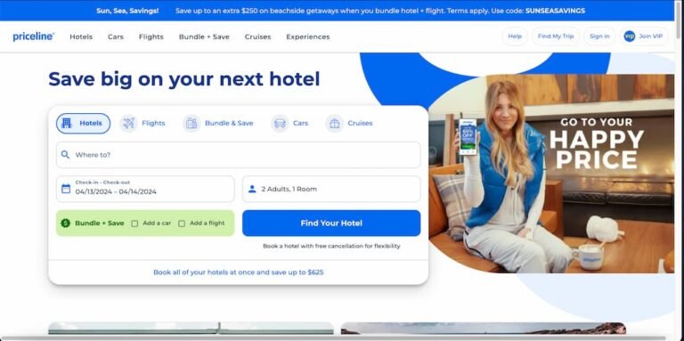 How does Priceline work : A guide to unique OTA service